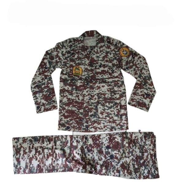 الزي العسكري الإيراني السميك بنمط التمويه الرقمي - قوات الدفاع الجوي، الدرجة الأولى