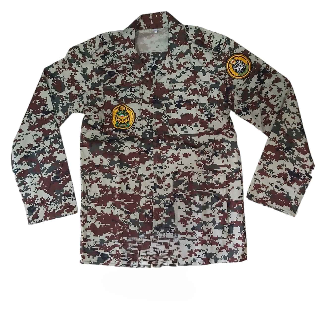 الزي العسكري الإيراني السميك بنمط التمويه الرقمي – قوات الدفاع الجوي، الدرجة الأولى