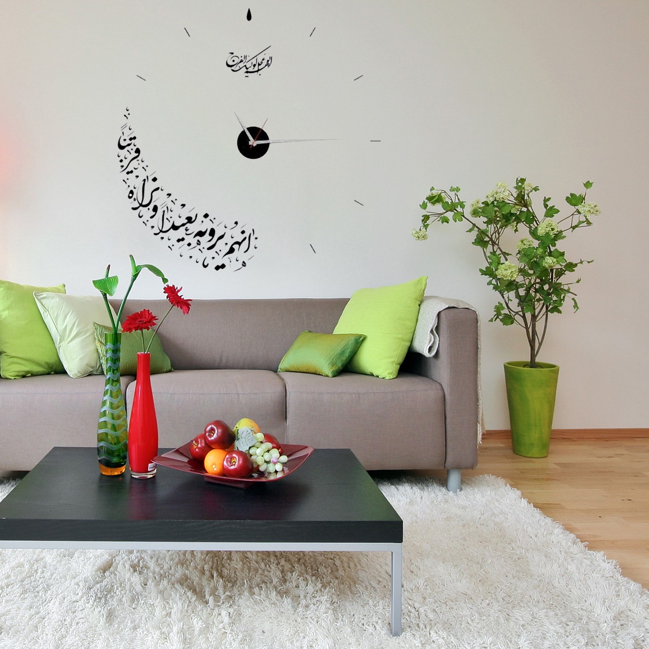 ساعة ثلاثية الأبعاد بتصميم إسلامي مستوحى من انتظار الإمام المهدي