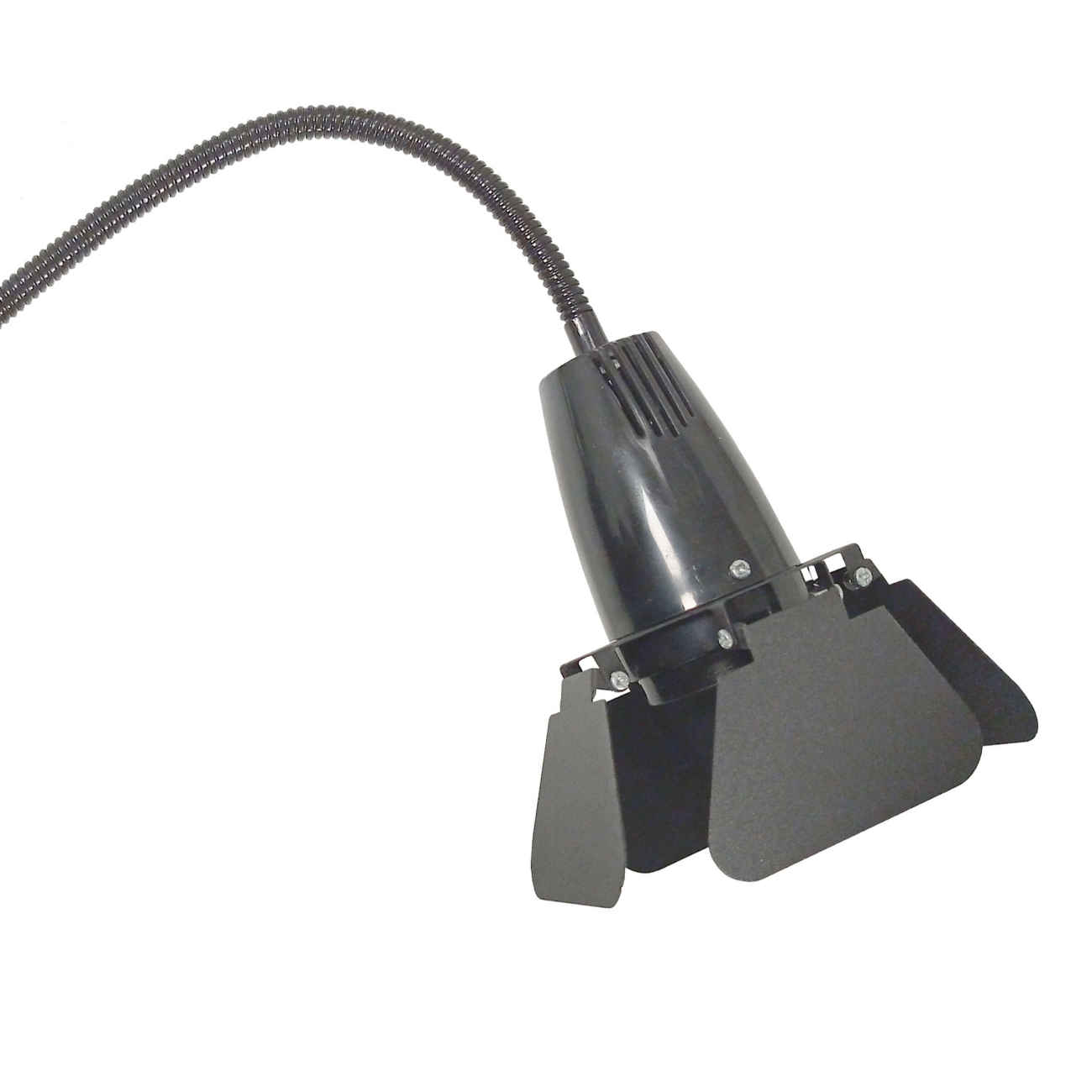 مصباح مكتبي معدني قابل للتعديل – مصباح مرن بإضاءة مركزة