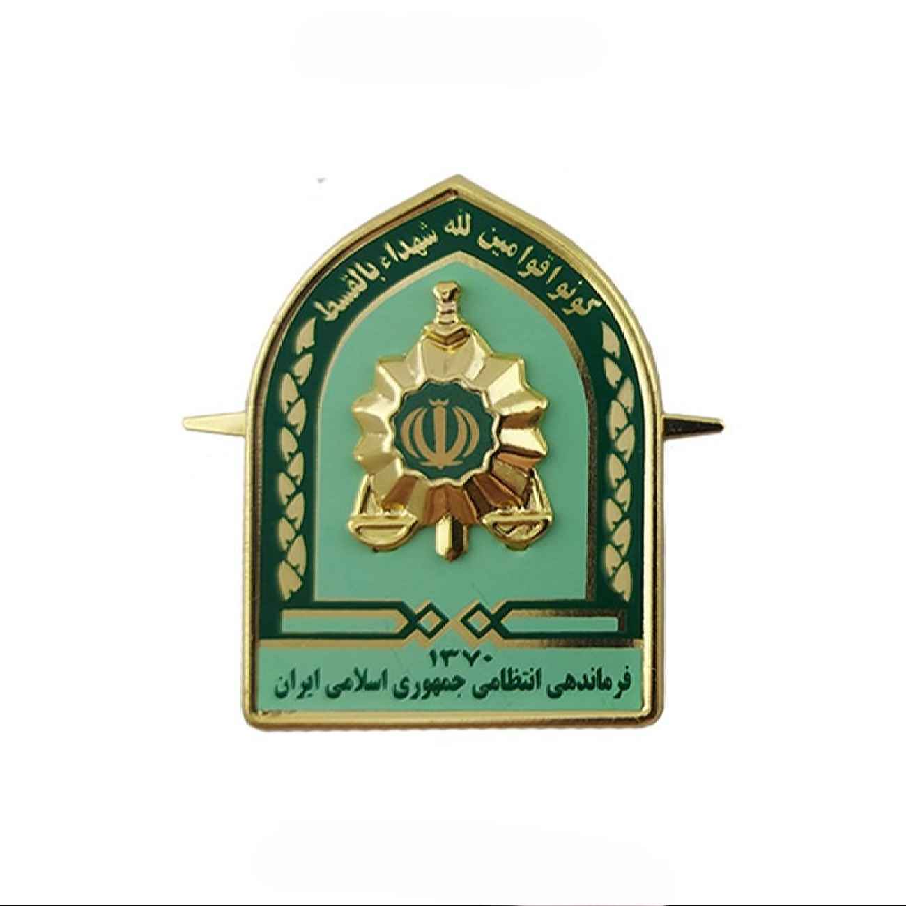 شارة عسكرية - شعار معدني لقيادة إنفاذ القانون (فراجا)