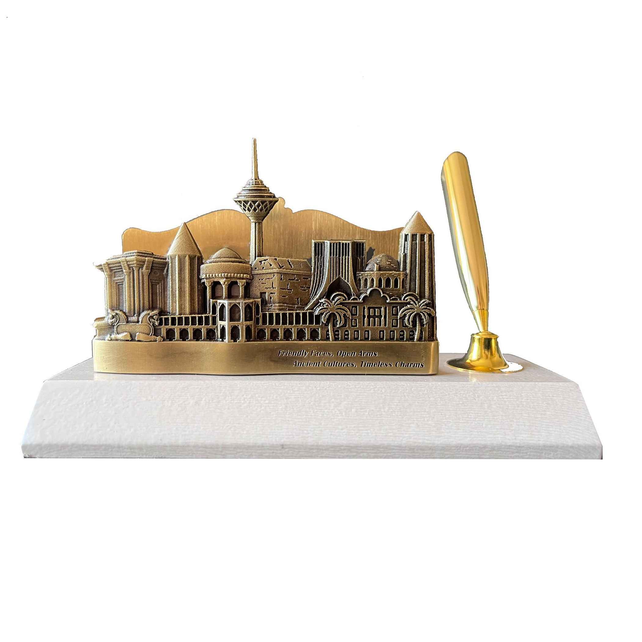 منظم مكتب معدني إيراني مع تصميم إيراني