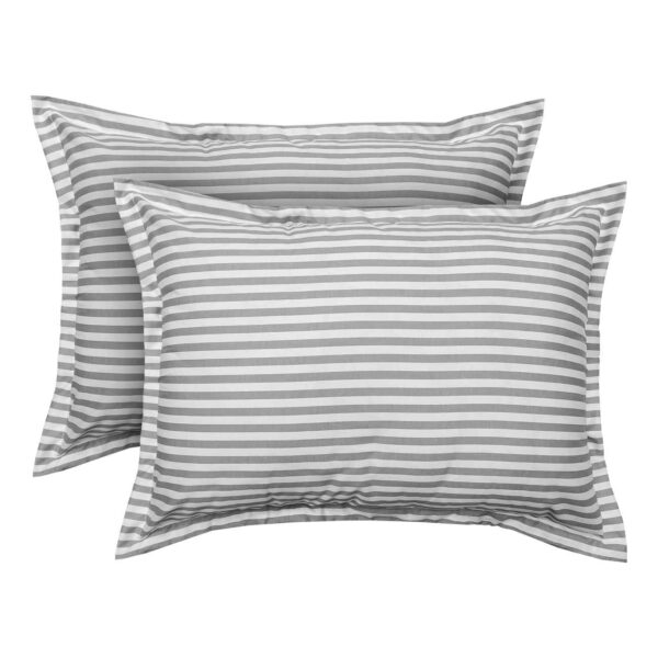 غطاء وسادة - ناعم ومضاد للبكتيريا - مثالي للبشرة الحساسة (عبوة من 2)