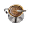 V60 Coffee Dripper - Portable & Steel for Precision and Manual Brewing