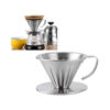 V60 Coffee Dripper - Portable & Steel for Precision and Manual Brewing
