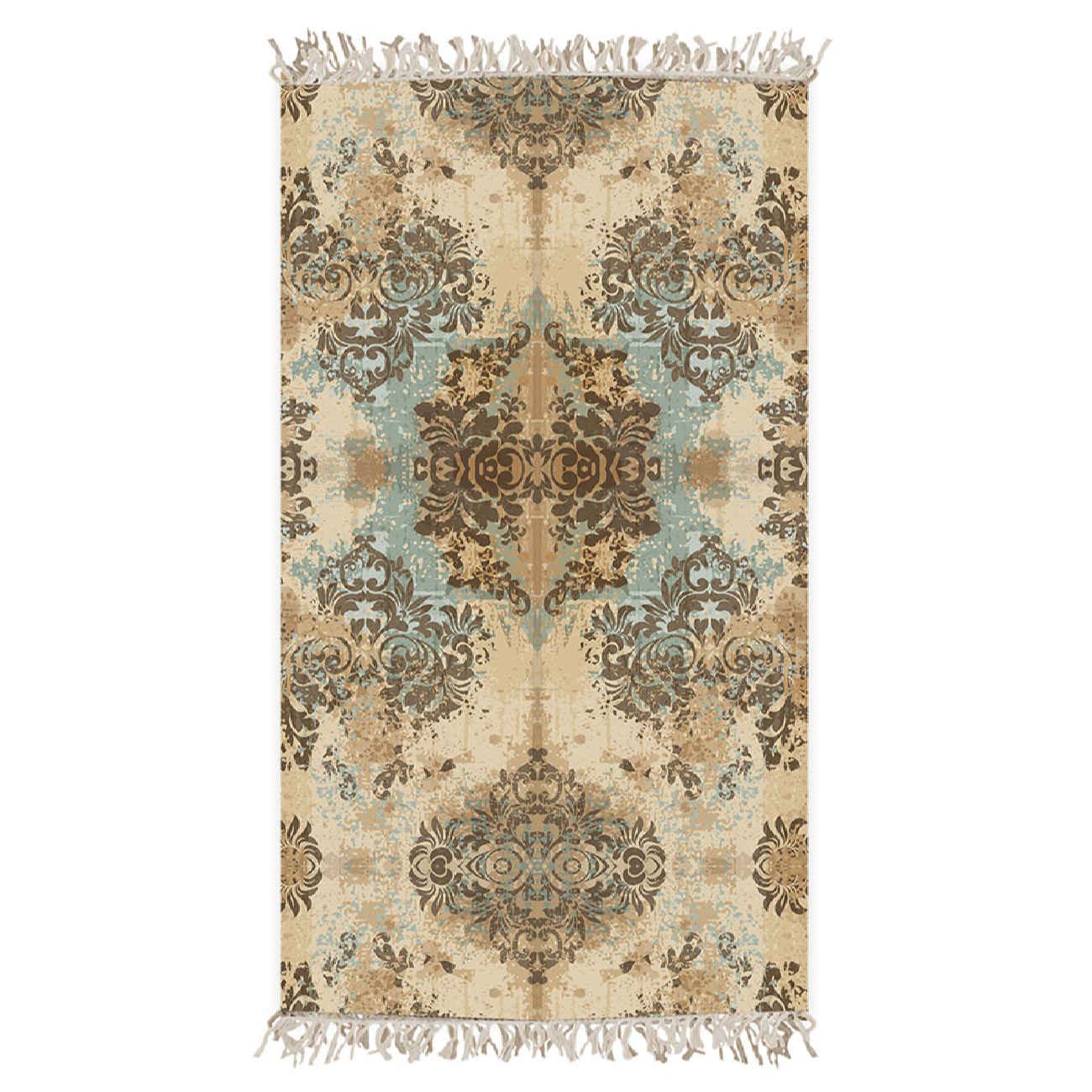 غطاء أريكة من القطيفة بتصميم عتيق – خفيف الوزن ودافئ ومثالي للتدفئة