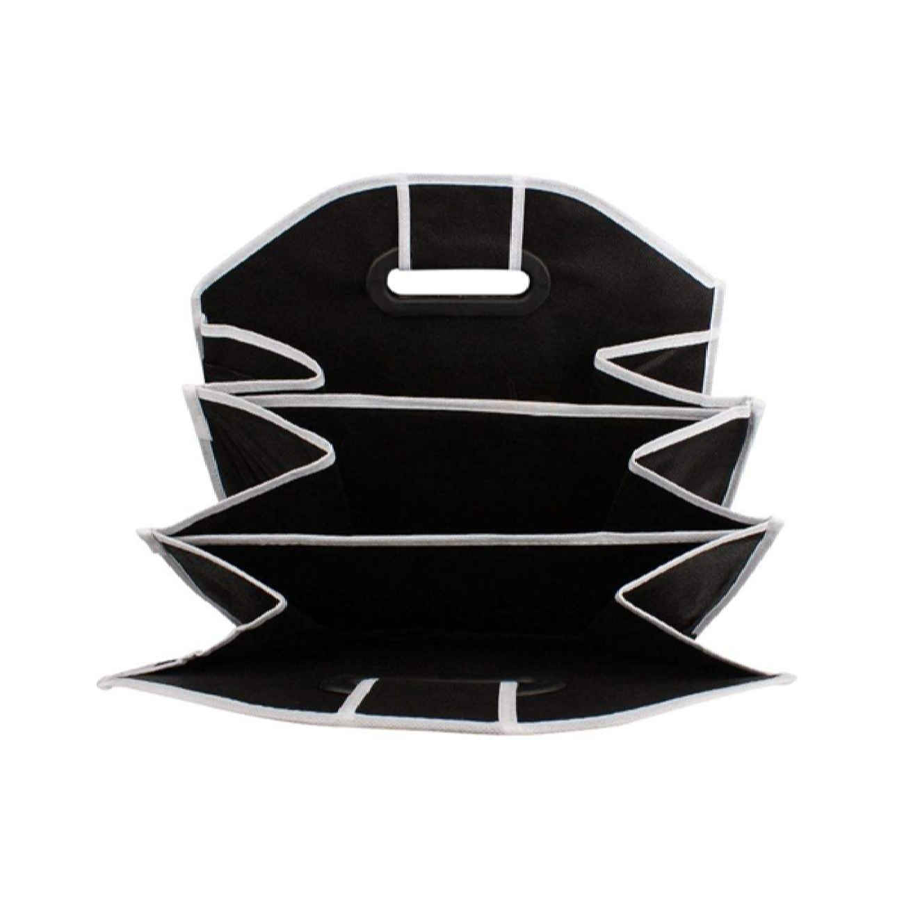 منظم صندوق السيارة – متين وقابل للطي لسهولة الحمل – عبوة من قطعتين