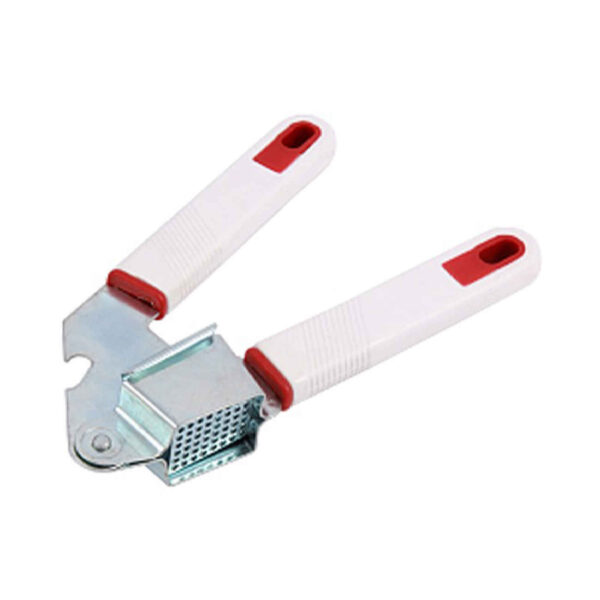 عصارة ثوم يدوية مع مقبض مريح - من الفولاذ المقاوم للصدأ والبلاستيك