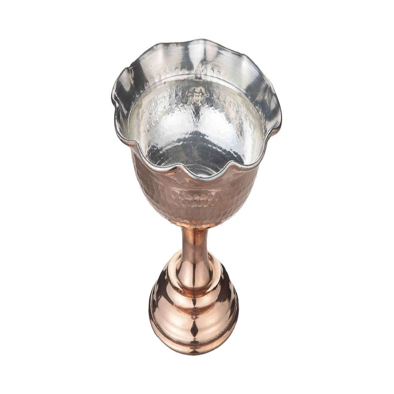 وعاء تقديم نحاسي إيراني – مثالي للمكسرات والوجبات الخفيفة (طقم من 2)