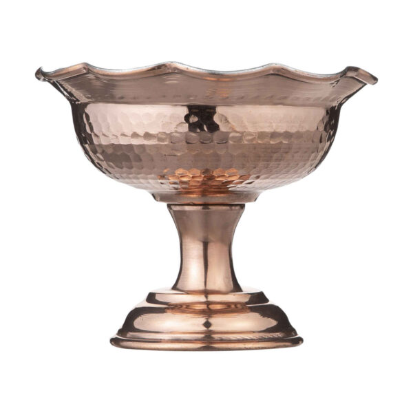 وعاء تقديم نحاسي إيراني - مثالي للمكسرات والوجبات الخفيفة (طقم من 2)