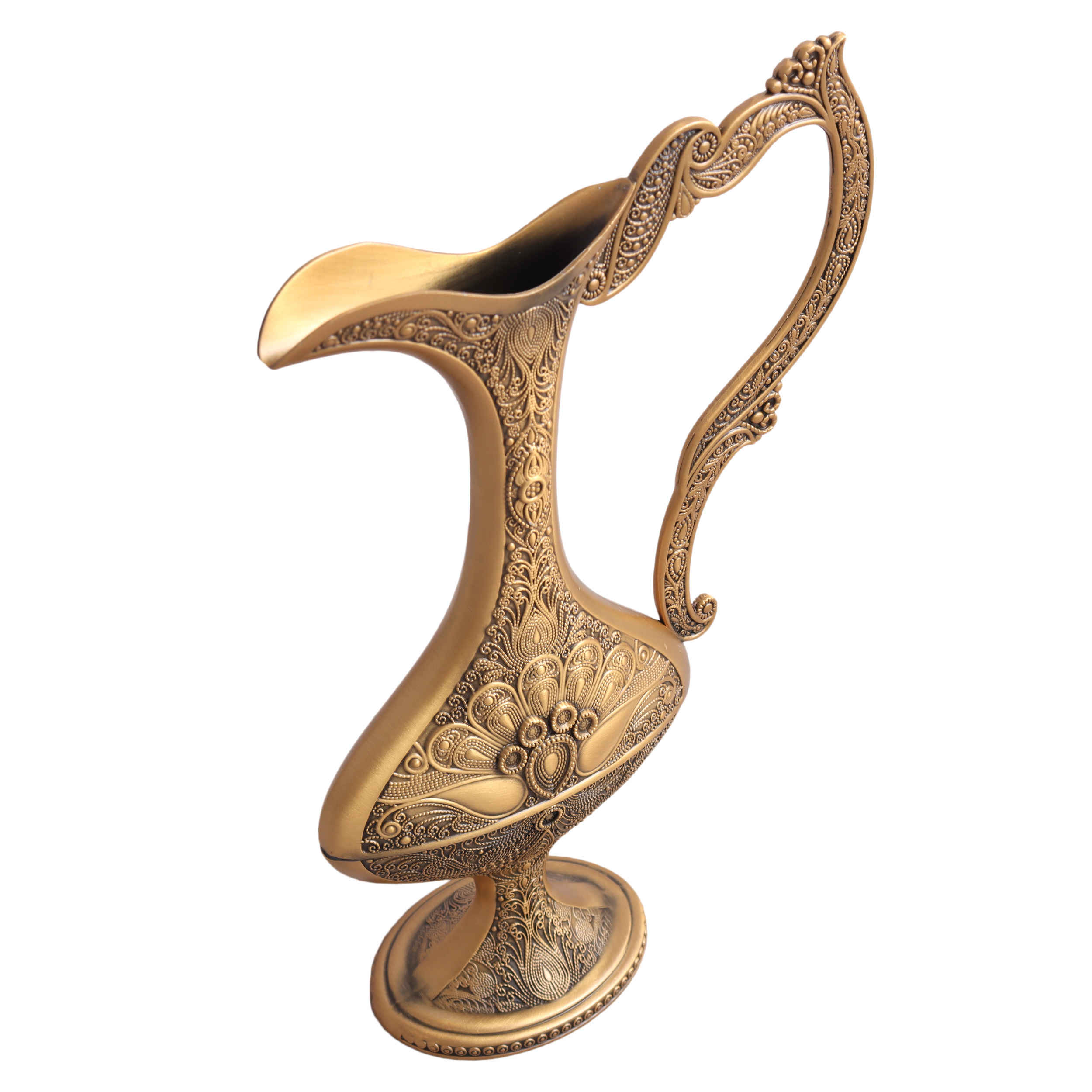 رشاش ماء الورد المعدني الإيراني – تراث العطر والحرفية