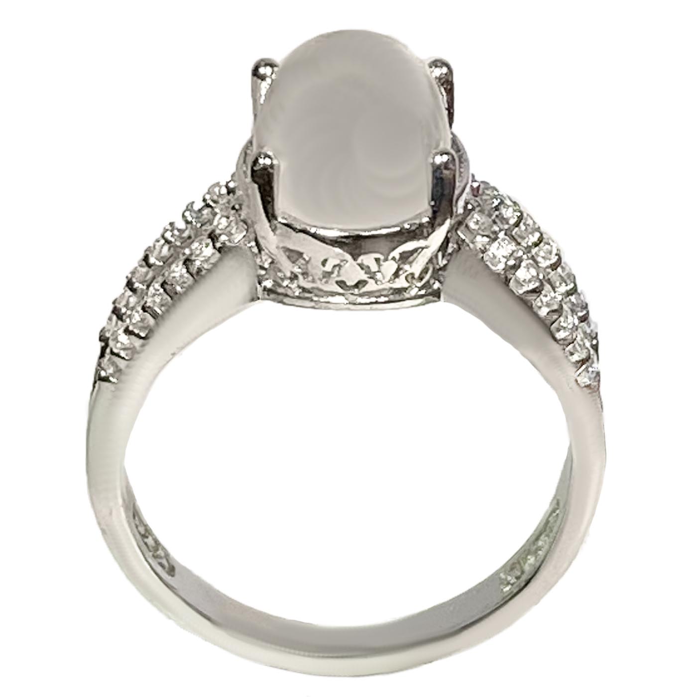 خاتم فضة نسائي إيراني بحجر العقيق – مزود بحجر عقيق طبيعي