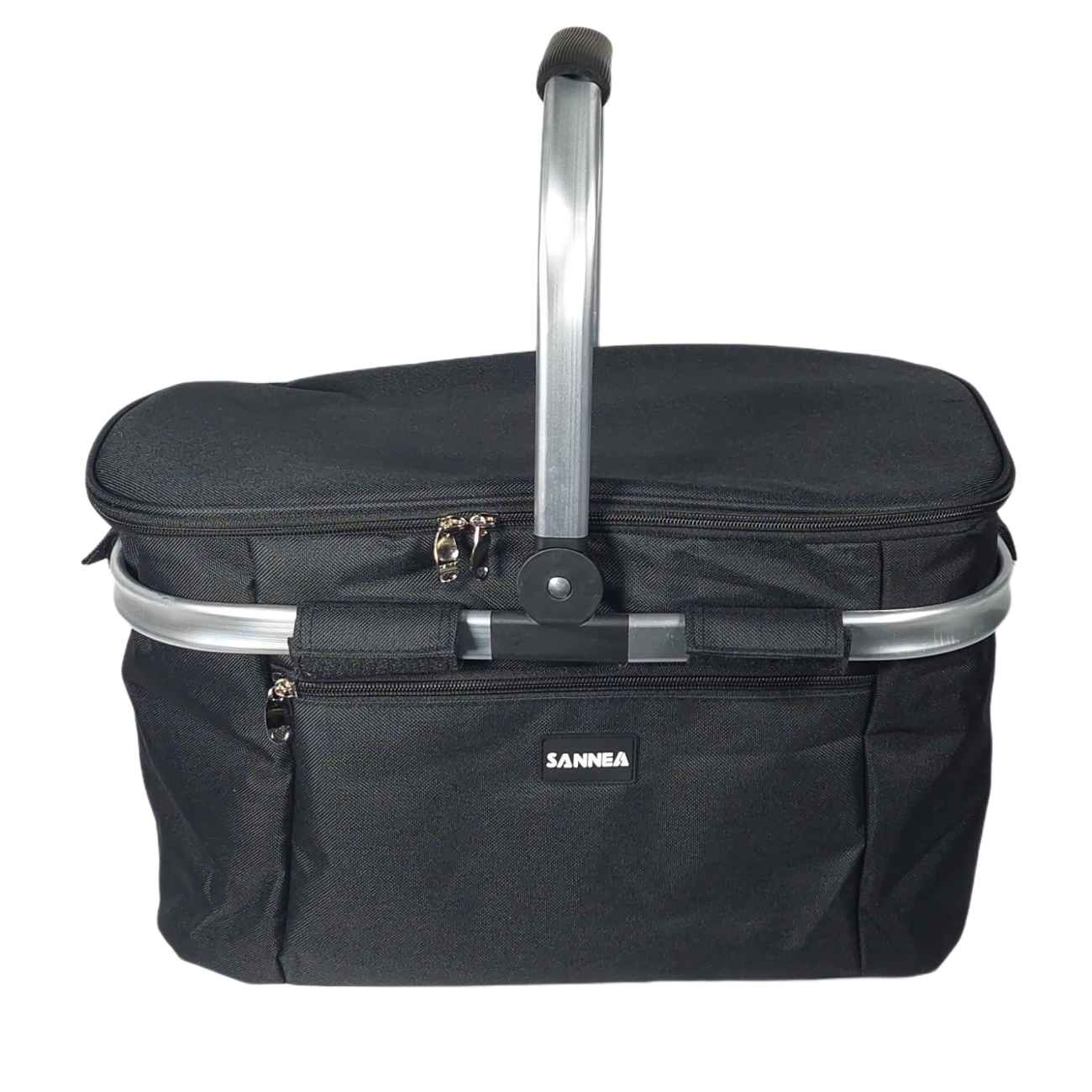 حقيبة نزهة – مثالية للتخييم مع مقبض فولاذي ومناسبة للطعام والمشروبات