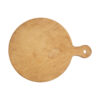 لوح تقطيع وتقديم خشبي دائري – مثالي للبيتزا