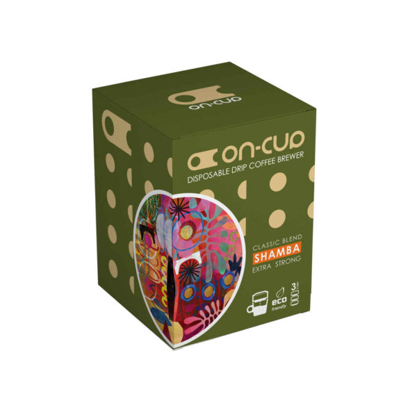 قهوة أون كوب بالتنقيط - الكمال في التخمير في أي مكان | شمبا 136 غرام، عبوة من 3