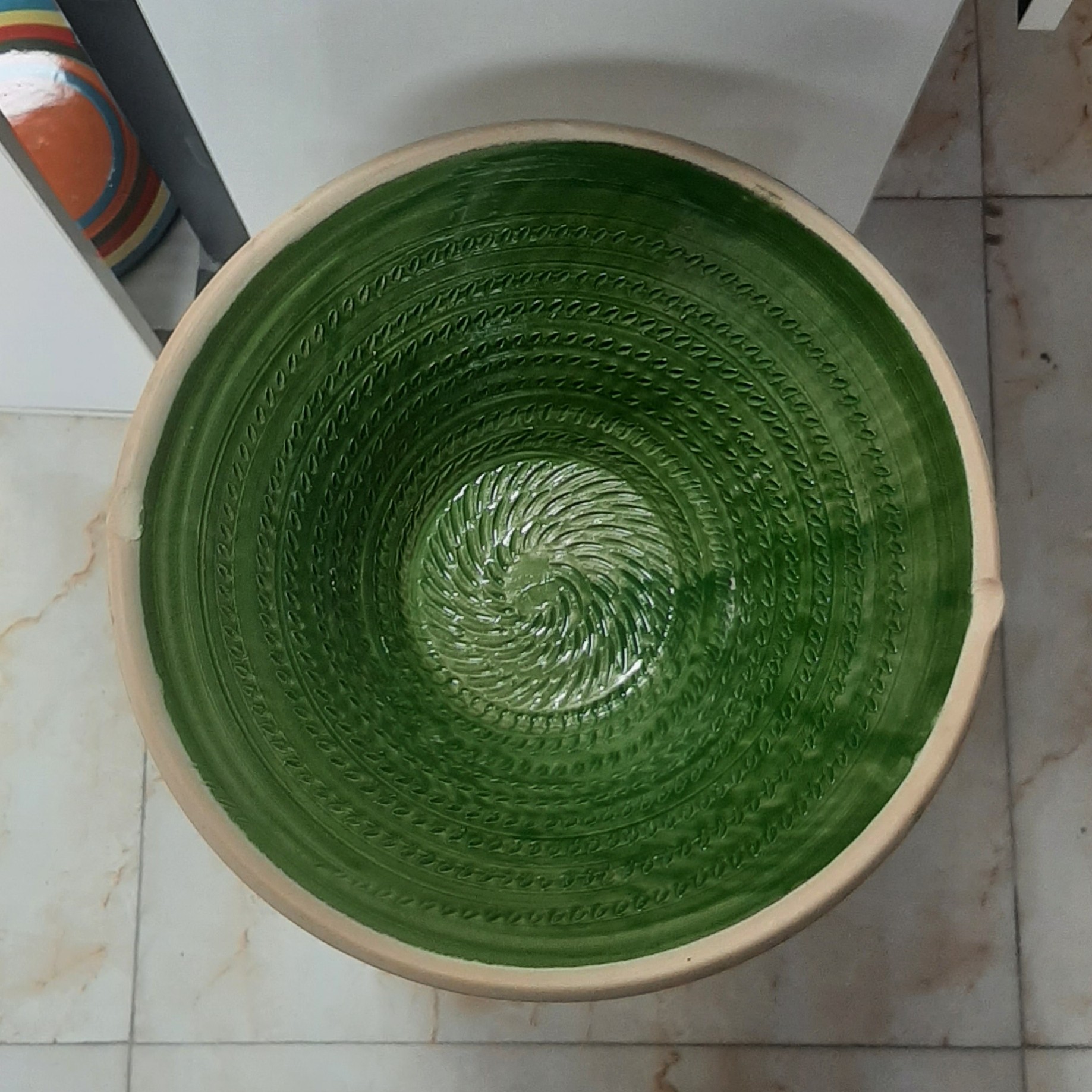 وعاء كشك تقليدي – خزف فارمن النموذج التقليدي