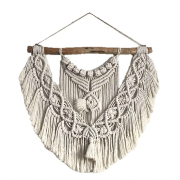 ديكور حائط مكرميه رائع - تطريزات فنية من التقليد