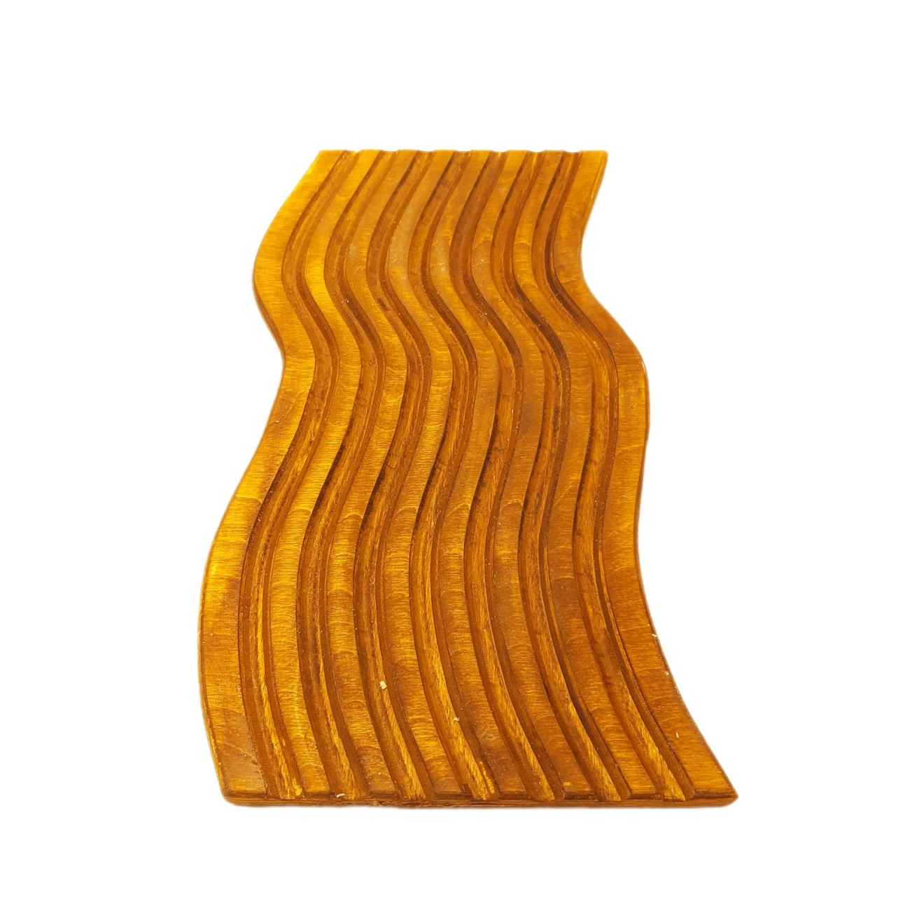 لوحة التقديم والقطع الخشبية – لألواح اللحوم والجبن | طراز الموجة (مجموعة من 2)