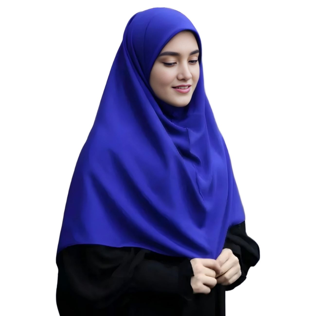 تونيك إسلامي للرجال المسلمين مع 8 أزرار باللون الأسود – مثالي للاستخدام اليومي