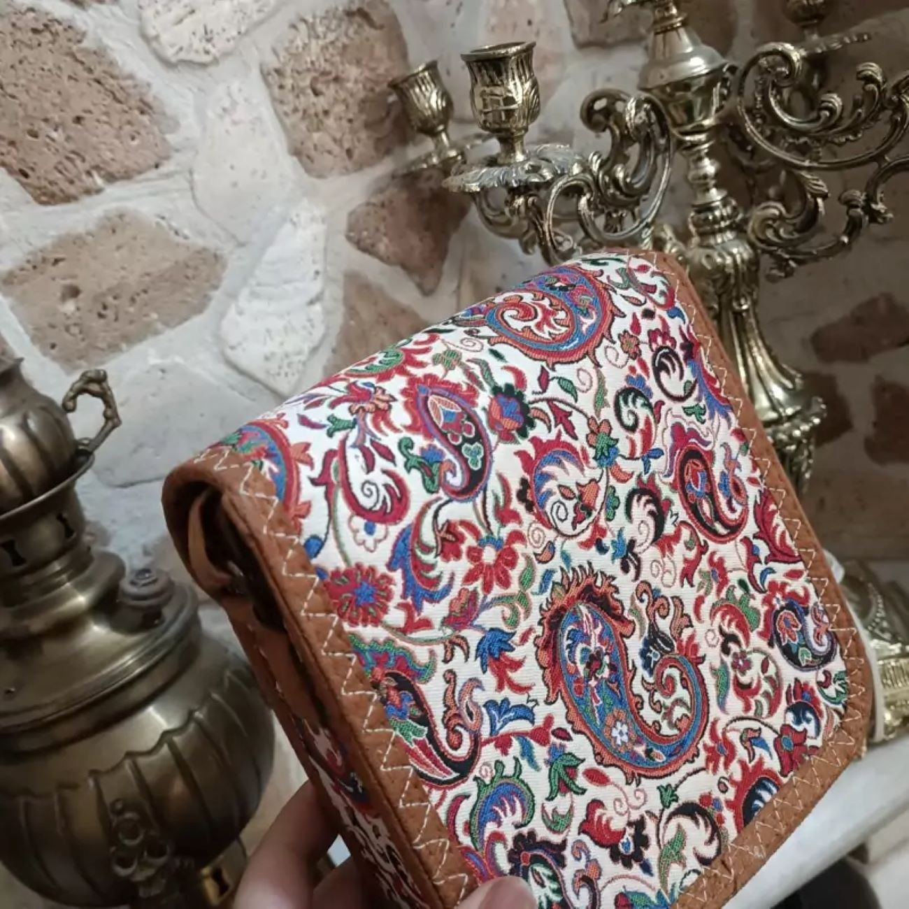 حقيبة ترمه كتف بنمط إيراني للأناقة العصرية