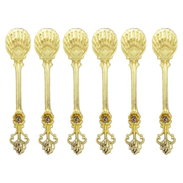 Gem Tea Spoon Set – Elegant 6-Piece Collection for Stylish Dining