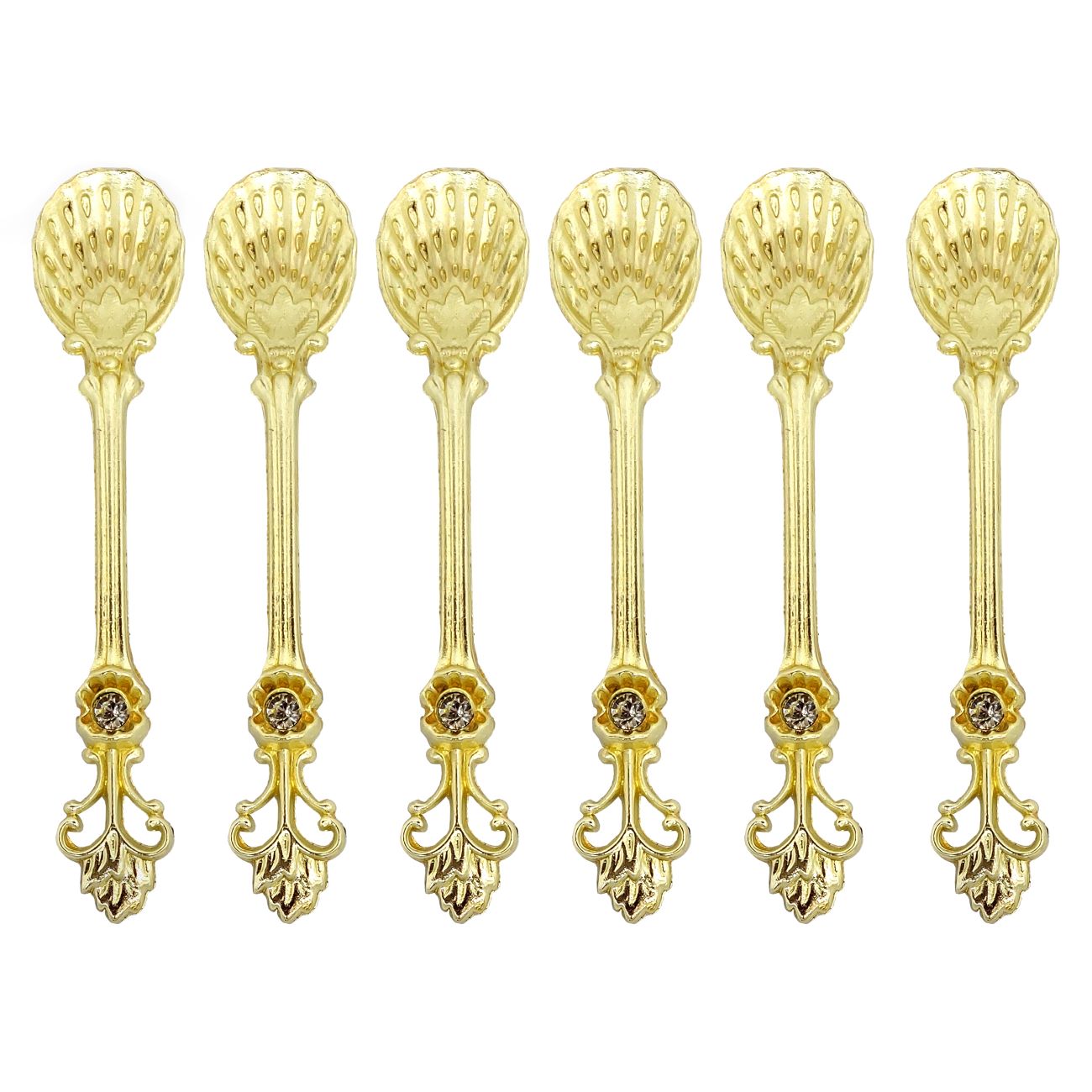Gem Tea Spoon Set – Elegant 6-Piece Collection for Stylish Dining