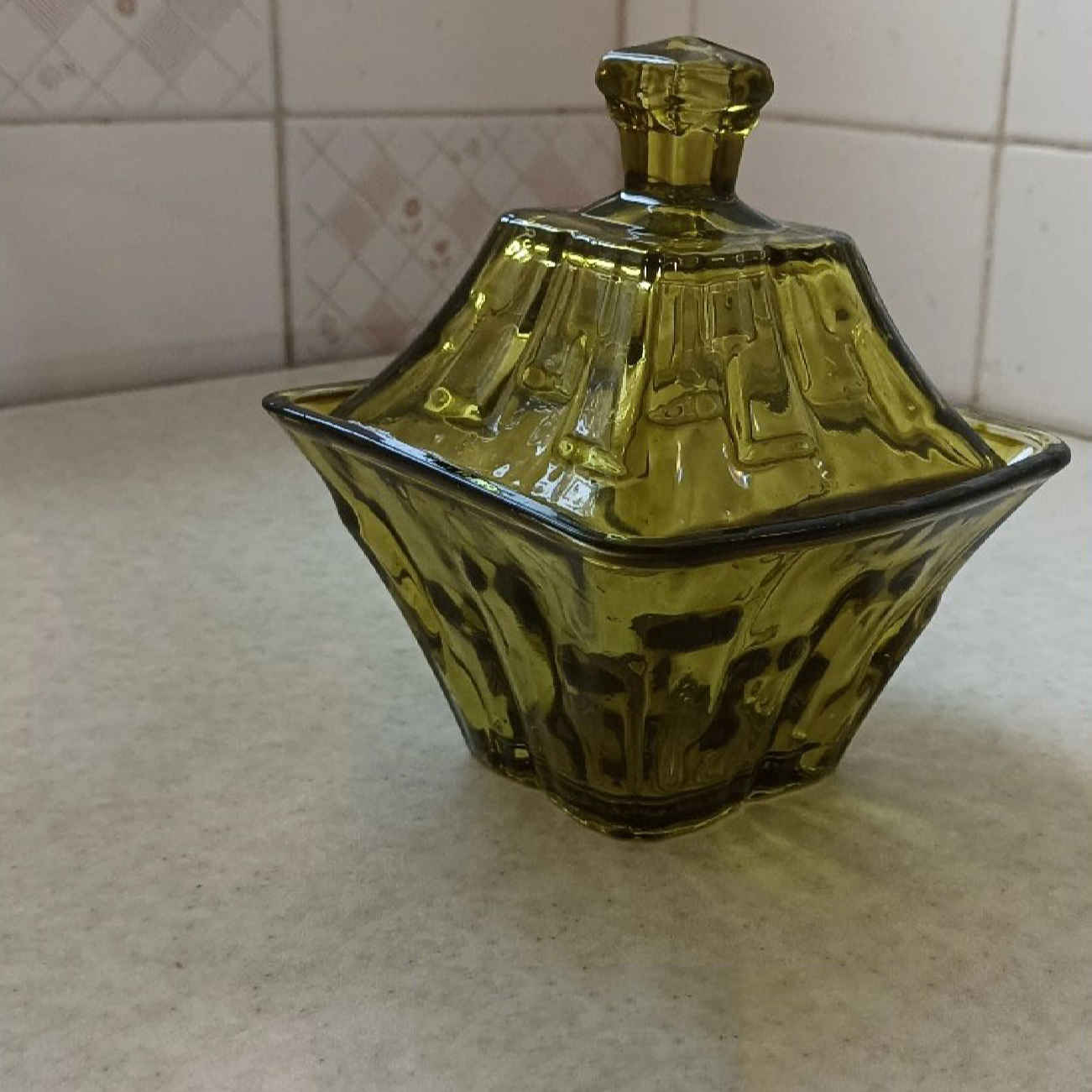 6-person Copper and Mina Kari Tea Set with Very Delicate and Unique Patterns