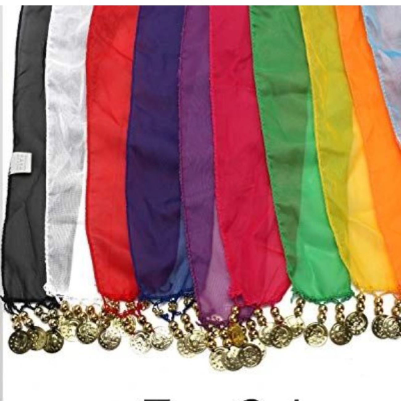 وشاح رقص البطن بالعملة – مناسب كإكسسوار للمهرجانات والحفلات