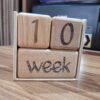Wooden Cube Desk Calendar – Timeless Design for Your Desk