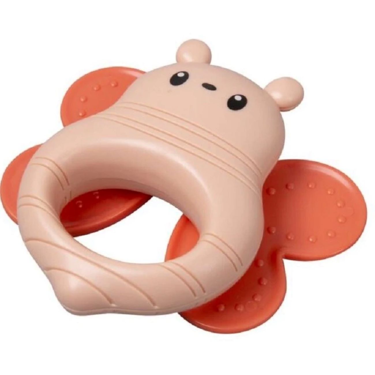 طقم هزازة ومهدئ للرضع مكون من 6 قطع – تصميم حيوانات