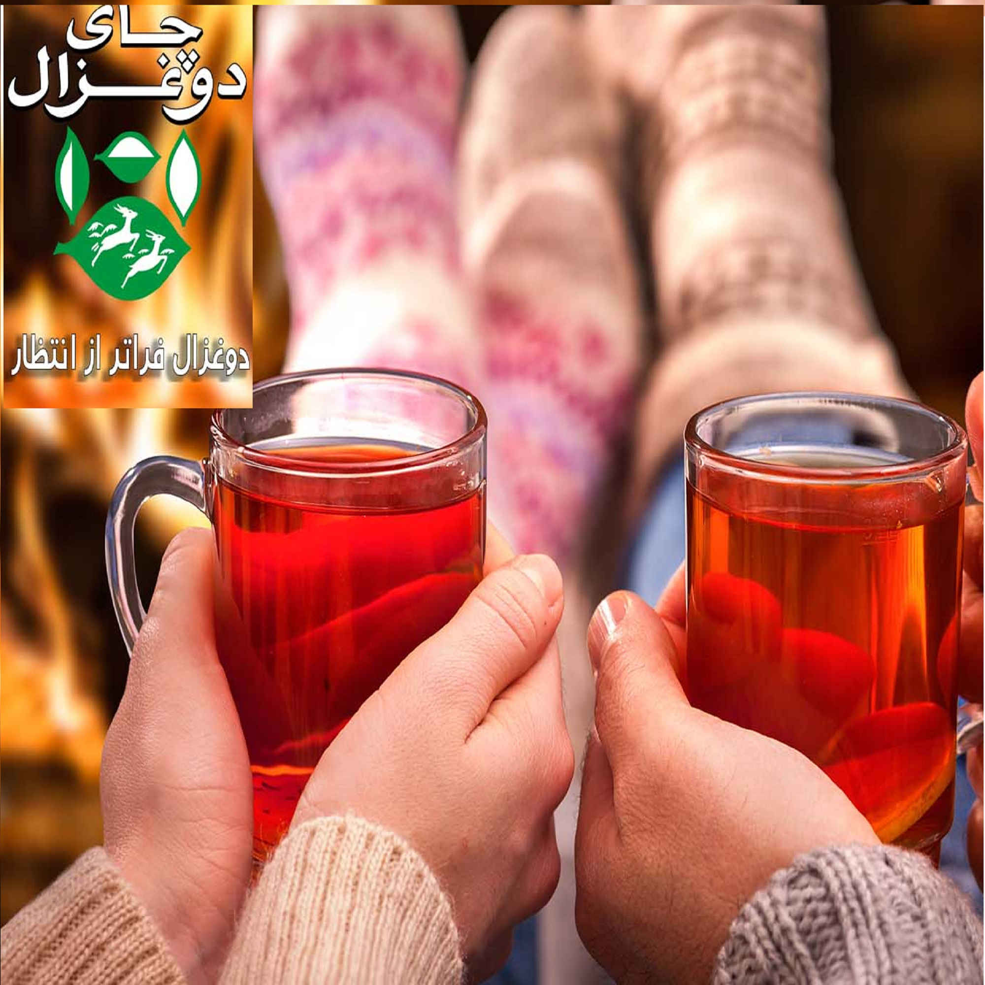 شاي دو غزال سيلان الأسود المفتت – تحضير مثالي لعشاق الشاي، 500 جرام