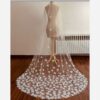 Handmade-Sheer-Bridal-Veil-with-Delicate-Embroidered-Floral-Details-150-Cm-Lenght-4