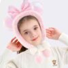 Kids-Earmuffs-Bow-–-Wild-Style-Cozy-Feel-suitable-for-Outdoor-Winter-Activiti-3