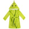 Kids-Hooded-Towel-Robe-–-Dinosaur-Design-Size-80-cm