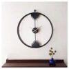 Minimal-Wall-Clock-in-Brushed-Metal-–-Nordic-Style-Home-Accent