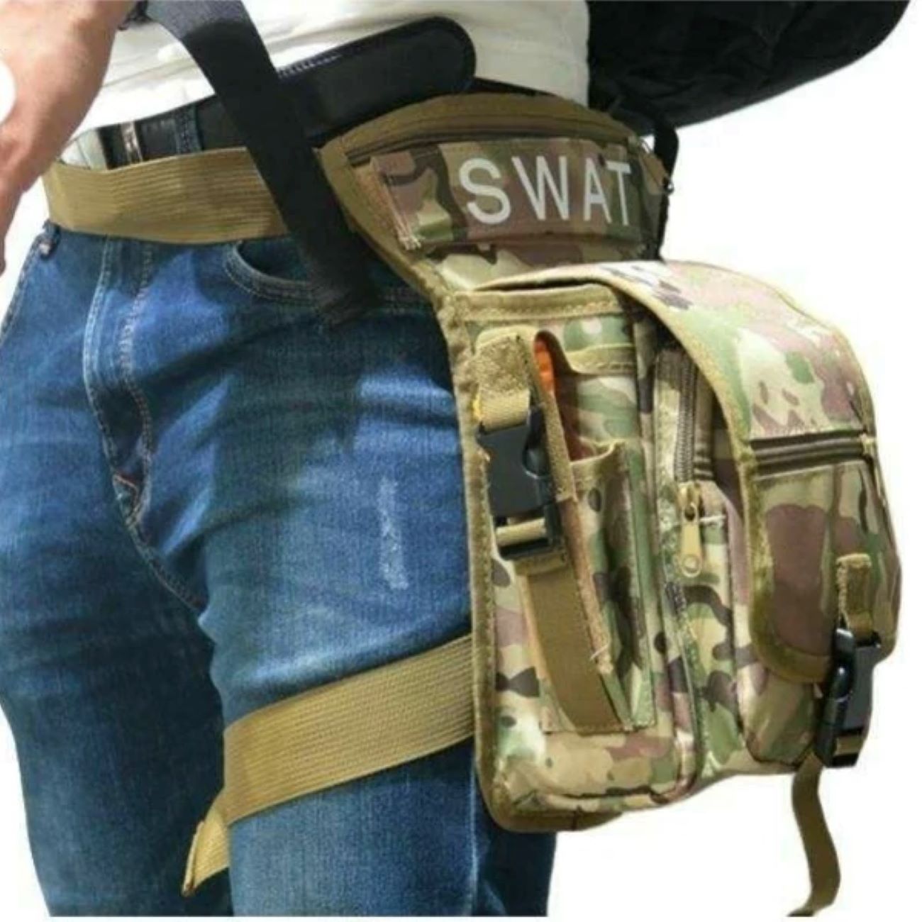 حقيبة حزام تكتيكية خارجية – خفيفة الوزن وعملية للحمل اليومي