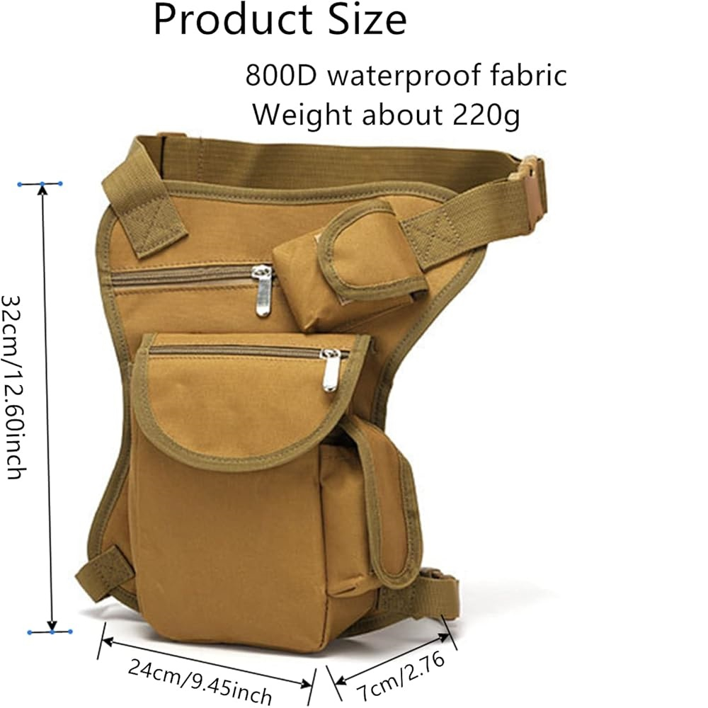 حقيبة خصر تكتيكية مثالية – متعددة الاستخدامات ومتينة مناسبة لمغامراتك الخارجية