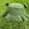 Shrek-inspired-Crochet-Ogre-Bucket-Hat-With-Ears-–-Suitable-for-Casual-and-Travel-Wear