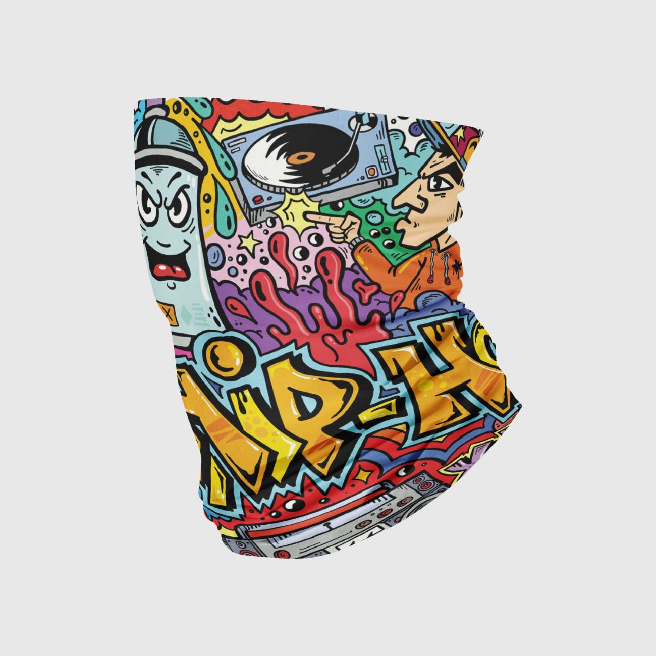 وشاح أنبوبي مزخرف عصري للموضة اليومية – يضيف أناقة ووظيفة لأي زي