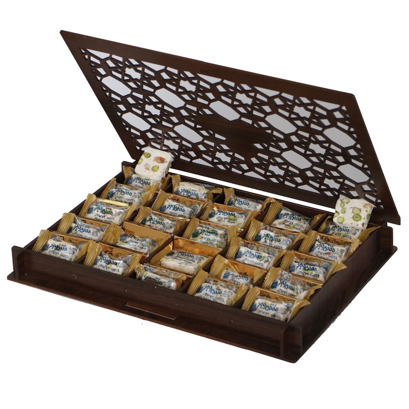 نوجا شيرين جاز 35% فستق - 250 جم (4 عبوات)