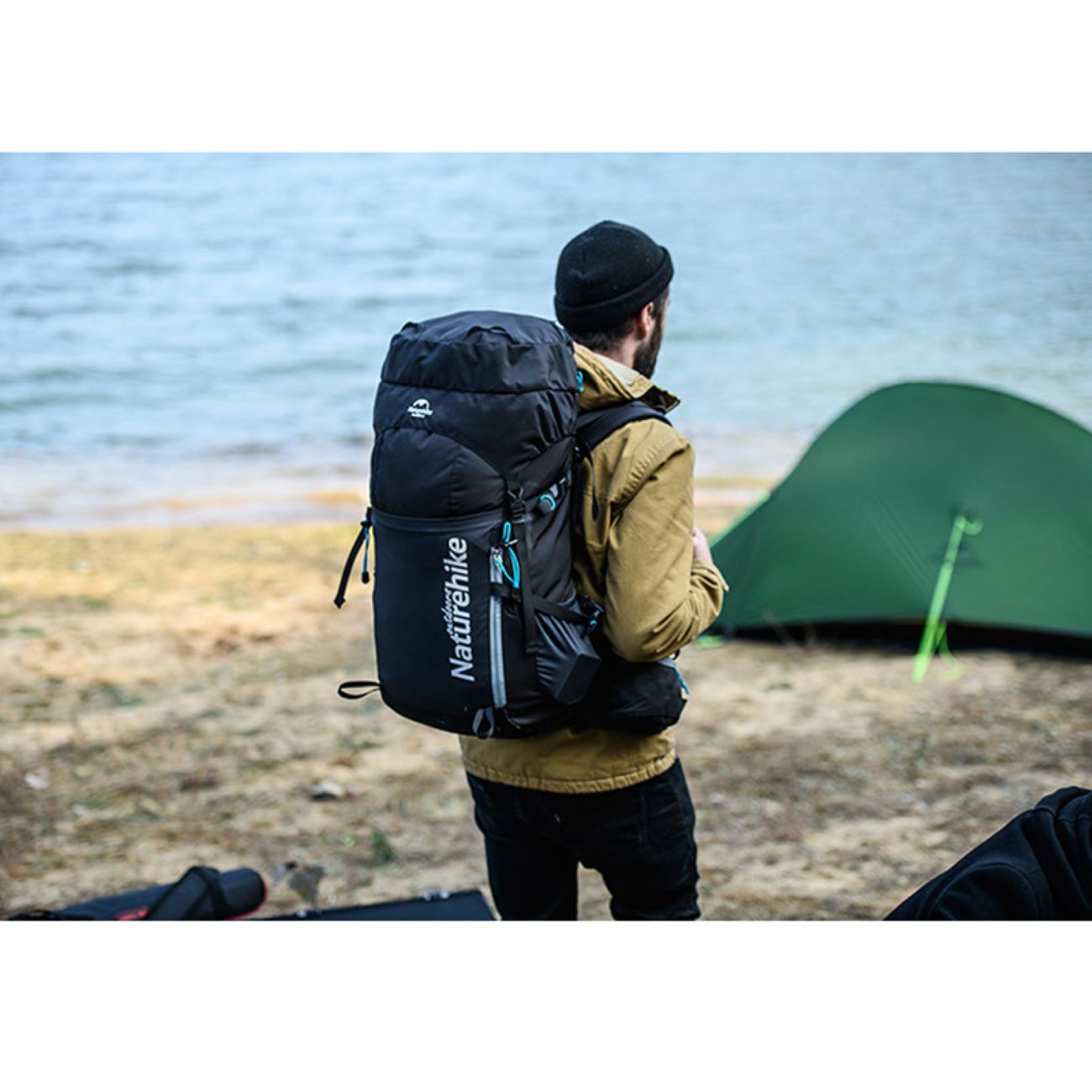 حقيبة ظهر للمشي 45 لتر، موديل Naturehike NH18Y045