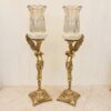 Bronze-Candle-Holder-Angel-Design-with-Square-Base-2