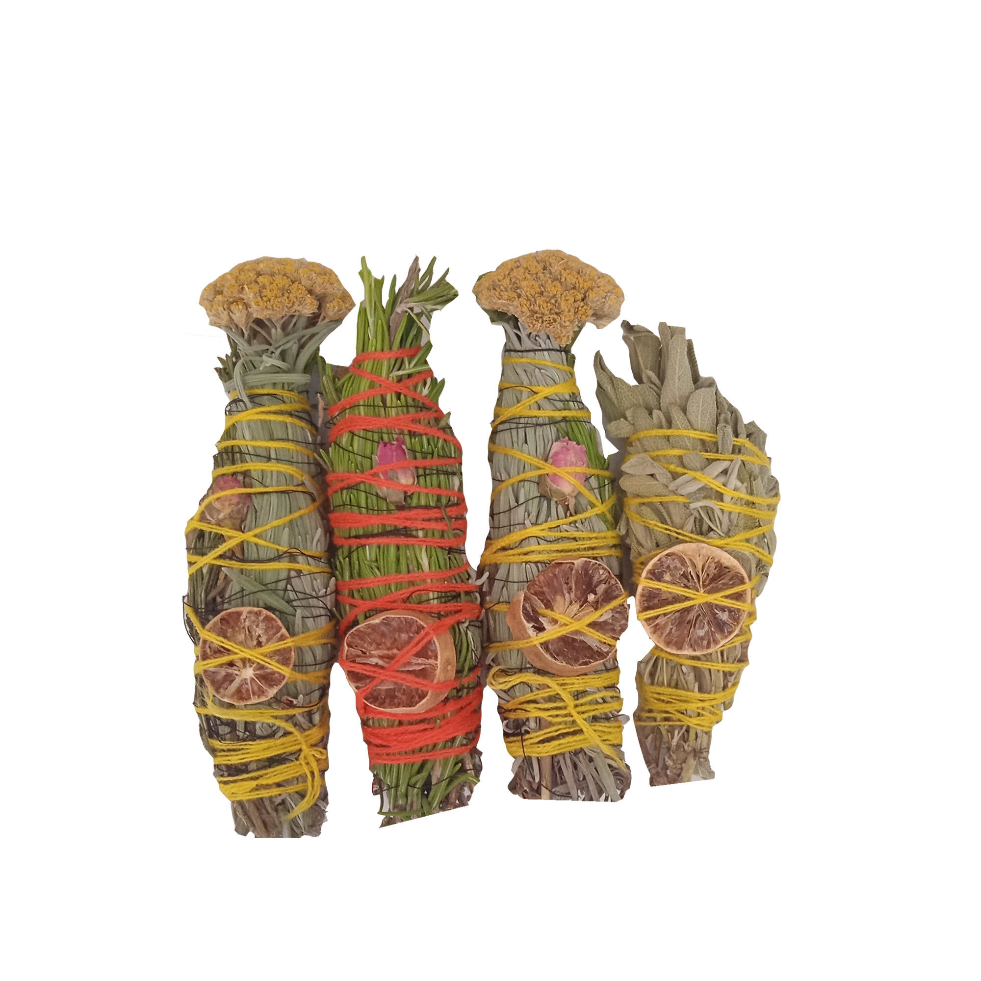 طقم اسماج أعشاب مختلطة – مناسب لتنقية المكان (عبوة من 4)