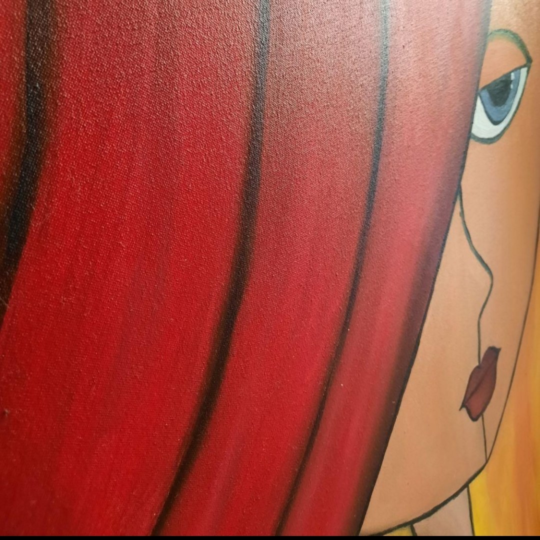 عمل فني أصلي بأسلوب التكعيبية – مناسب لعشاق الفن والمصممين