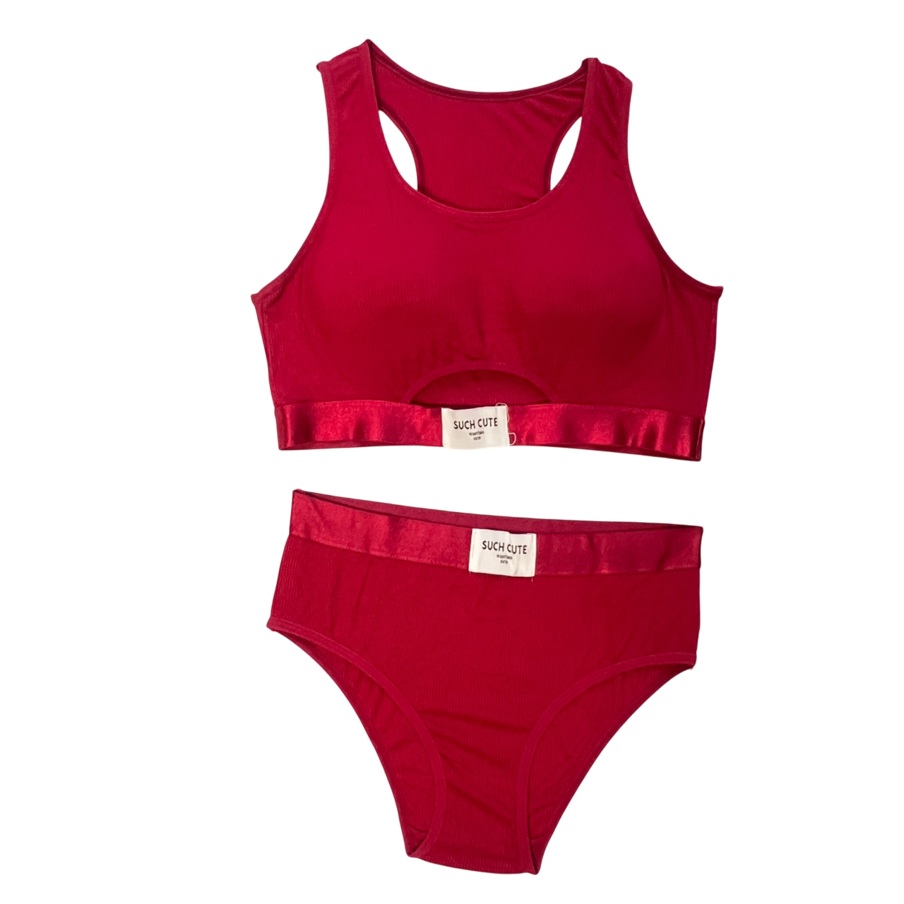 طقم حمالة صدر وبنطلون Racerback – مناسب للرياضة وحركة مريحة