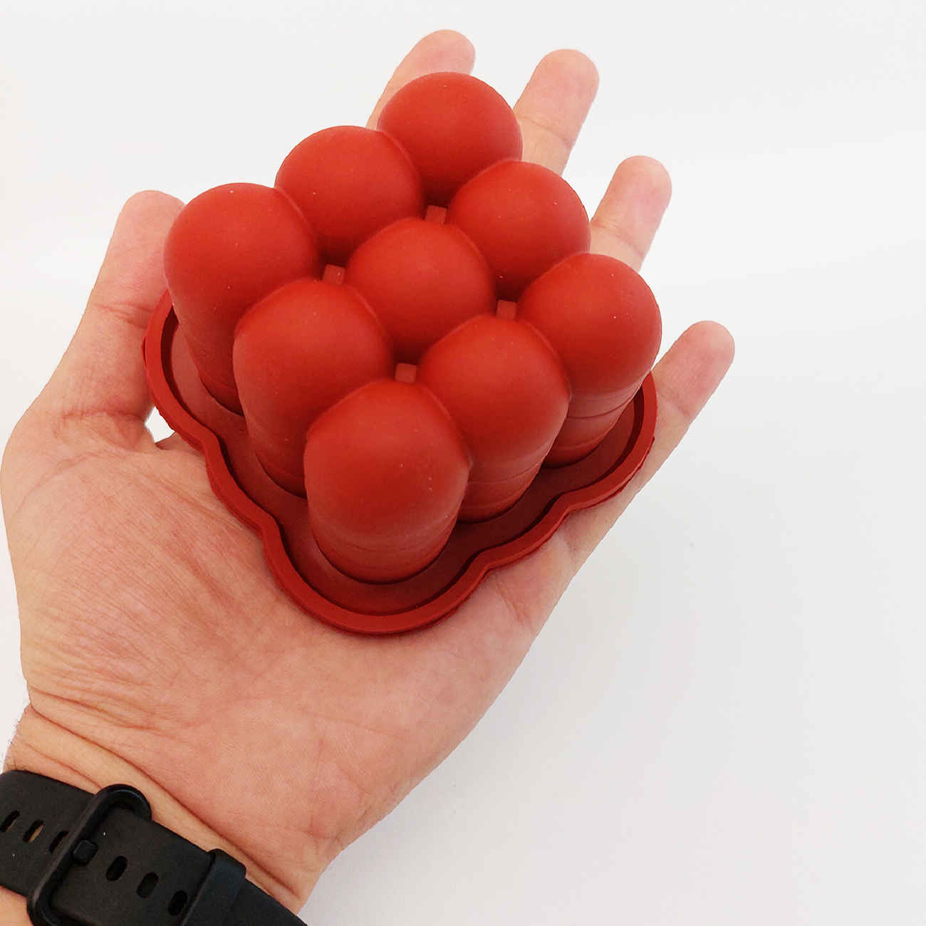 قالب شموع سيليكون للمبتدئين والمحترفين مع تصميم روبيك