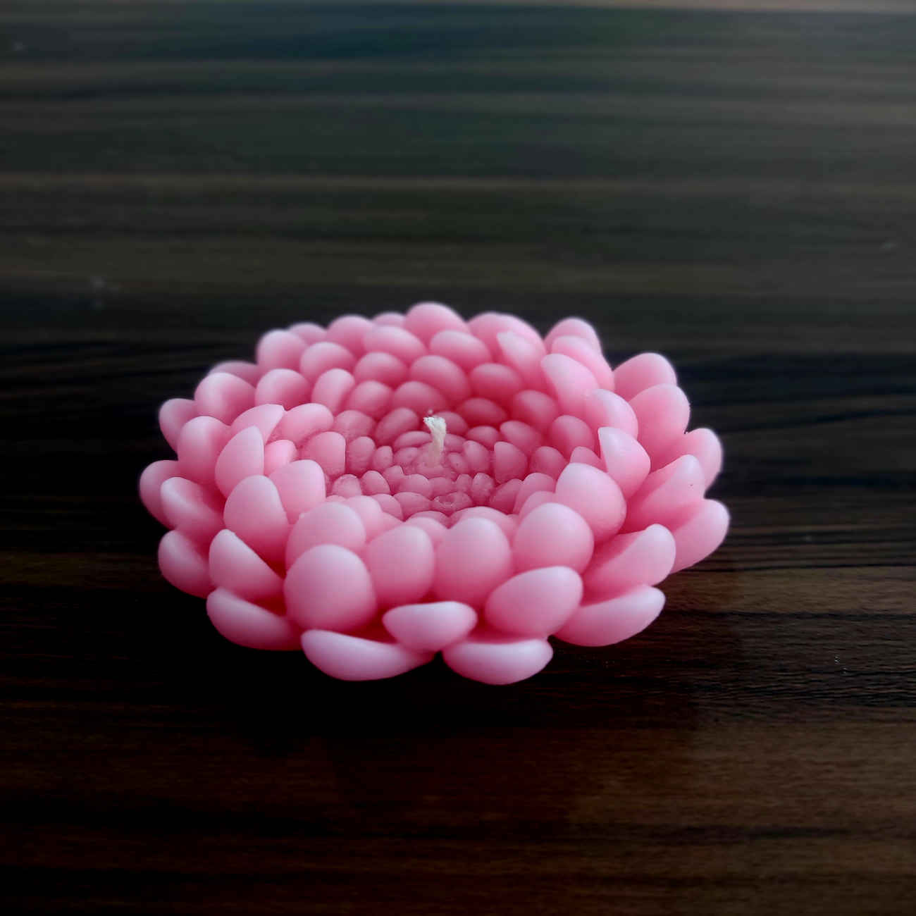 قالب شموع سيليكون لصنع شموع يدوية جميلة مع تصميم زهري