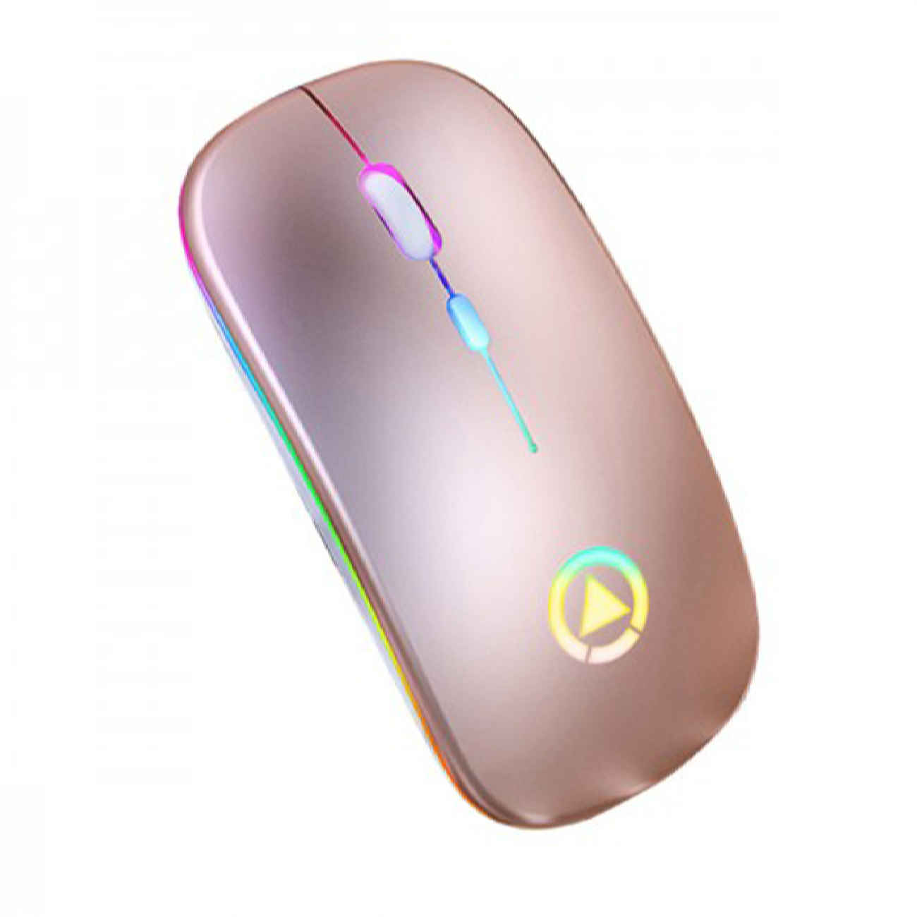 فأرة ألعاب لاسلكية من لوجيتيك – 4 أزرار، إضاءة RGB، نقرات صامتة، دونجل USB، مستشعر بصري