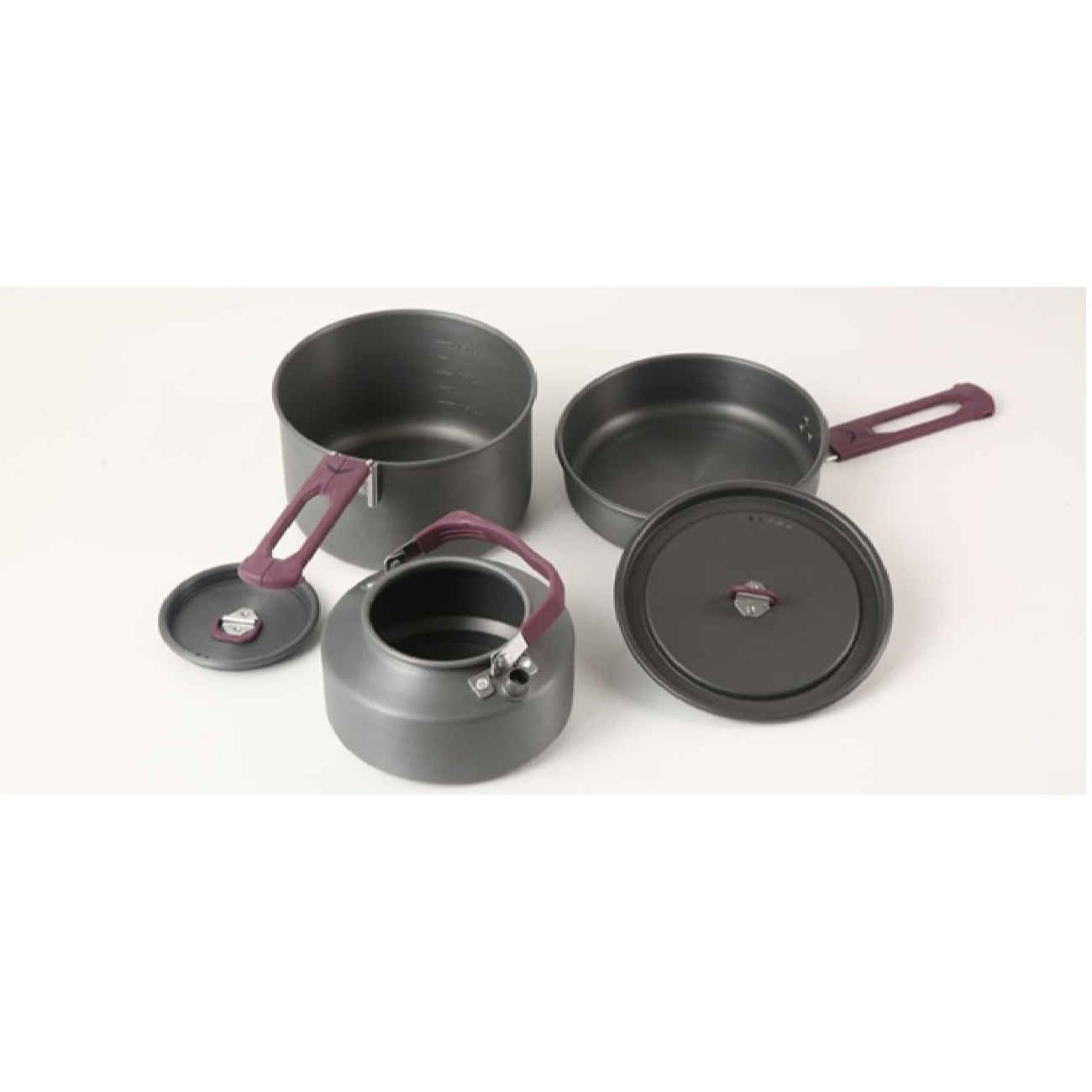 Camping Cookware & Mess Kit – All-in-One Cooking Set for Hiking, Survival & Travel