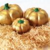 زينة يقطين كلاسيكية مناسبة لموضوعات الحصاد والخريف (طقم من 3)